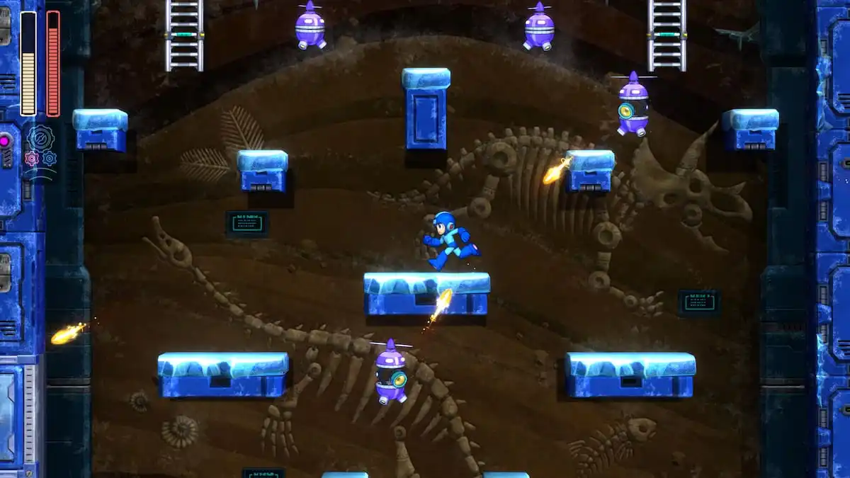 Megaman 11 Tundra Man-Szenario