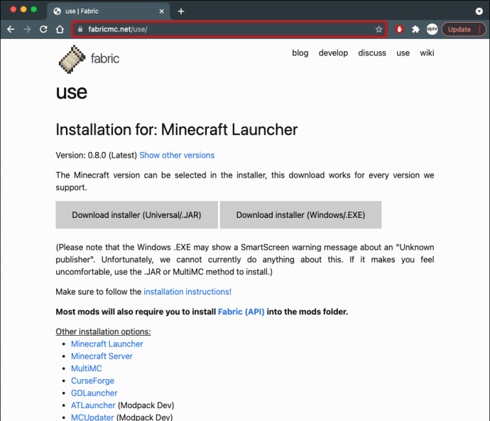Cómo Instalar Mods En Fabric Para Minecraft